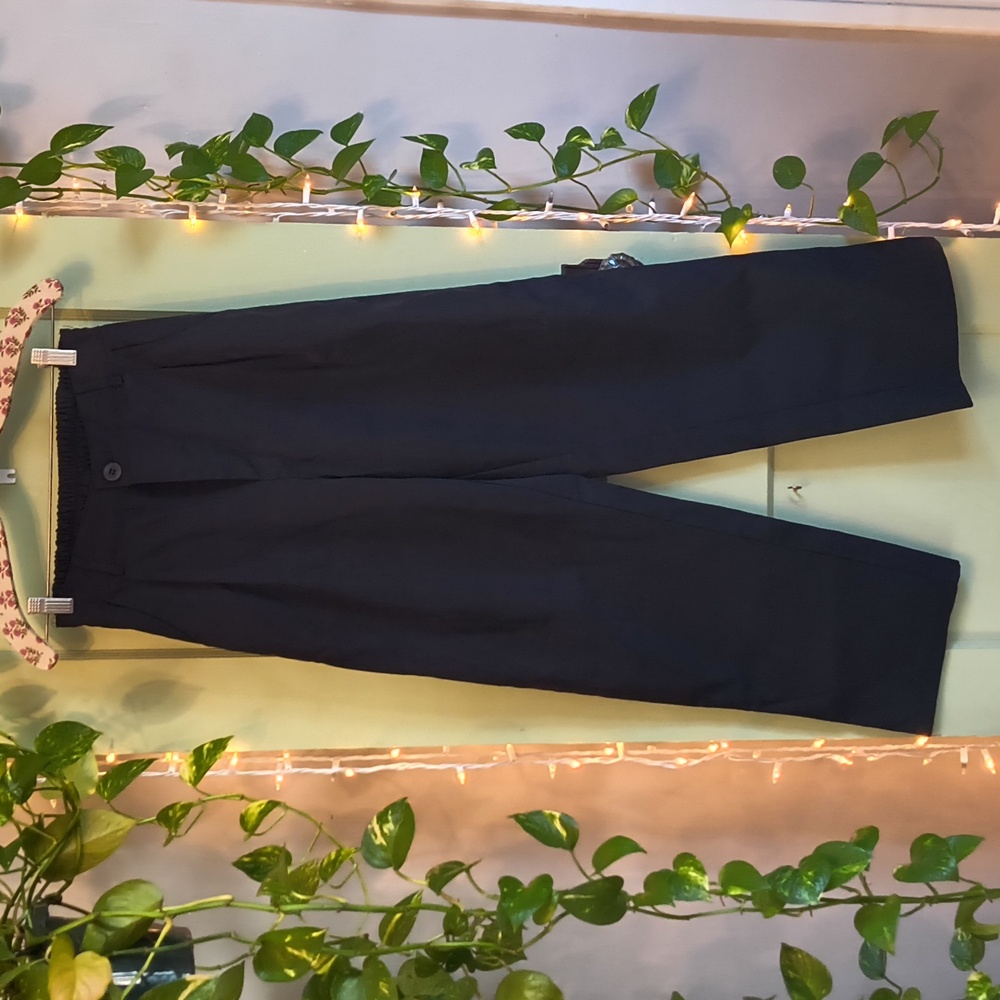 Women's Misslook Wide leg High Waist Server Pant Black S